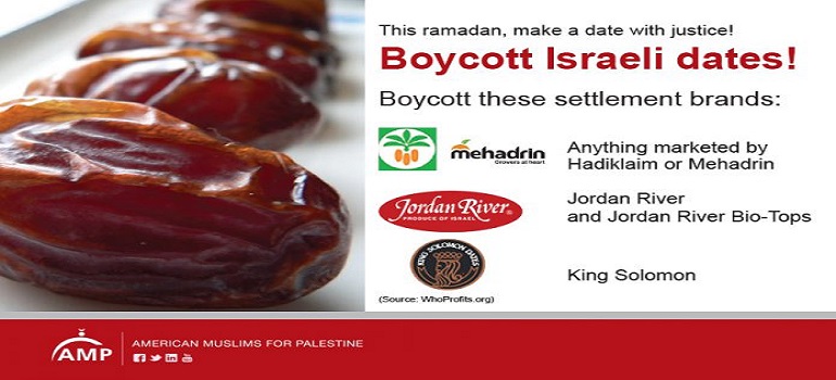Musulmanes británicos lanzan una campaña para el boicot a los dátiles procedentes de “Israel”