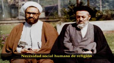Necesidad social humana de religión