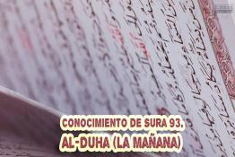 Conocimiento de Sura 93. Al-Duha (La Mañana)